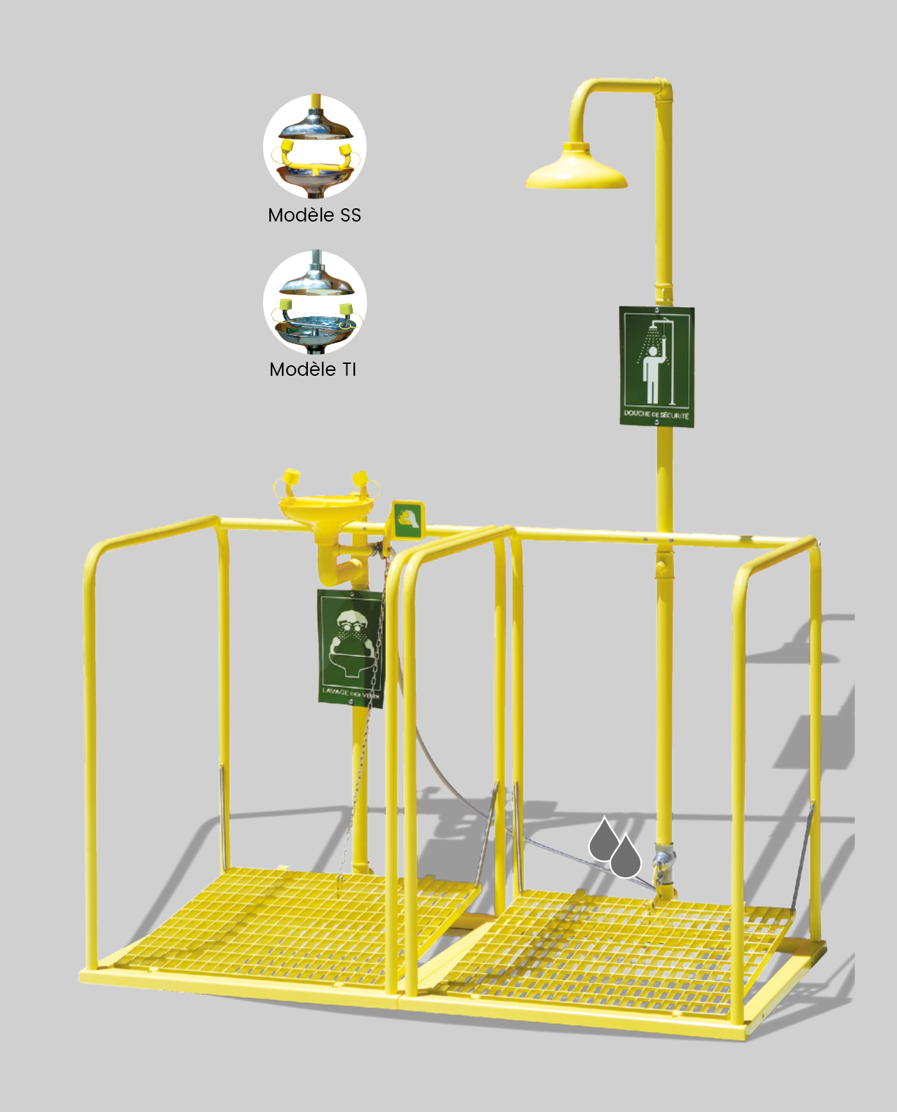 Plate-forme double activation indépendante